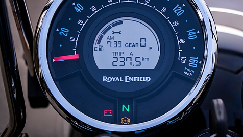 royal enfield trip meter