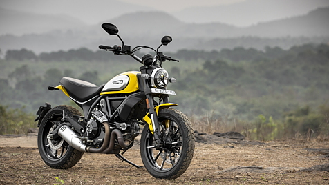 Ducati Scrambler Icon [2020-2022] Right Side View Image – BikeWale