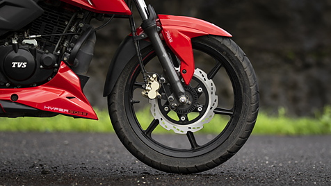 TVS Apache RTR 160 4V Front Alloy Wheel Image - BikeWale