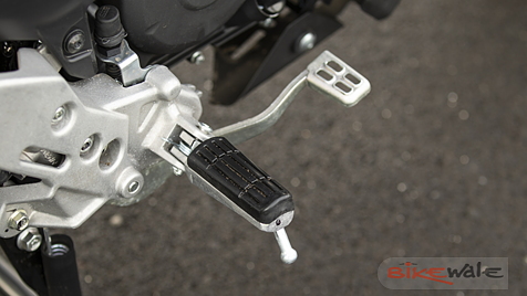 Yamaha FZ X Rider Footpeg Image - BikeWale