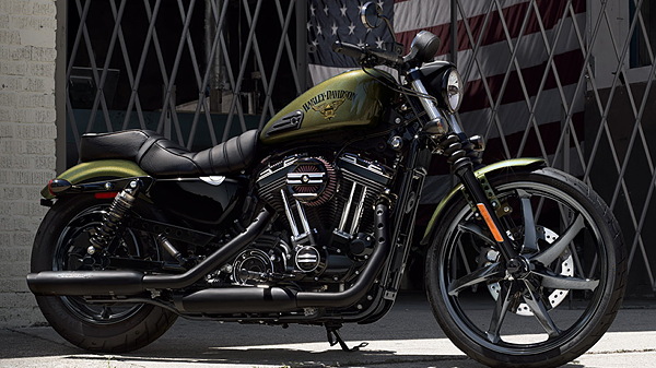 harley davidson iron 883 olive green