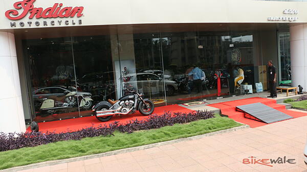 Indian Motorcycle Mumbai Showroom