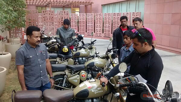 Royal Enfield kicks off with Tour of Rajasthan 2015