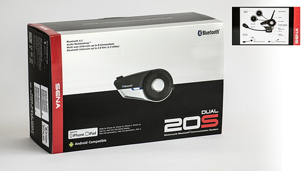 sena 20s dual motorcycle bluetooth