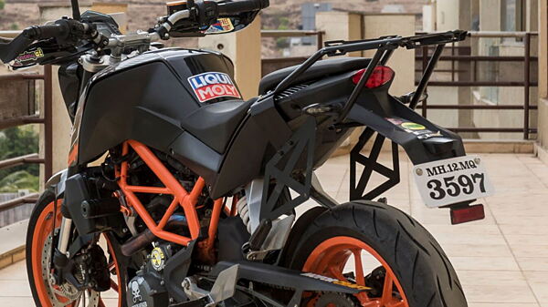 ktm duke 200 luggage carrier