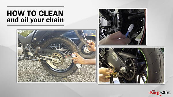 Tips and tricks to get the motorcycle chain in good condition