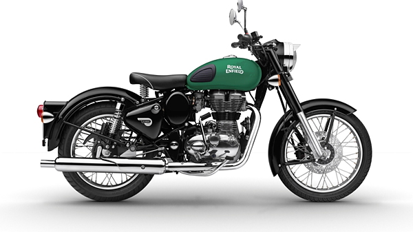 Blue colour royal enfield deals classic 350