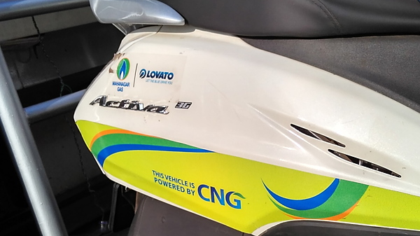 Activa cng hot sale bike