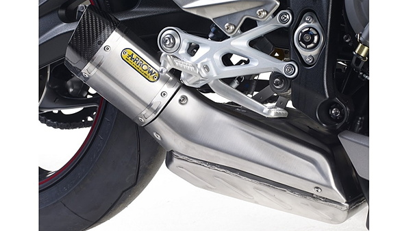 arrow exhaust for street triple 765