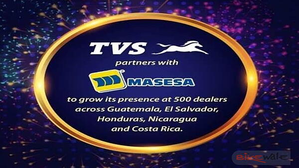 TVS two-wheelers to be marketed in Central America