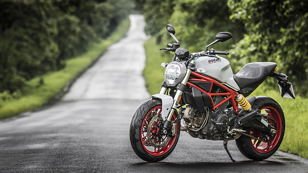 Ducati monster best sale 797 first bike