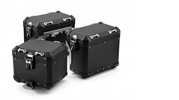 Bmw Unveils Black Edition Cases For R 10 Gs Bikewale