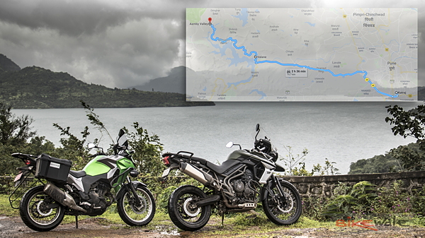 ADV Google Maps: Starring Triumph Tiger 800 XCX Versys-X300 - BikeWale