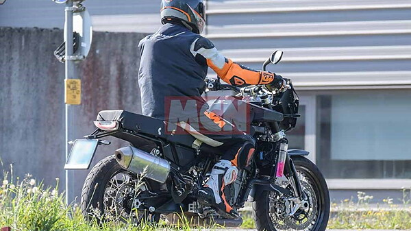 Husqvarna’s KTM 790-based ADV spotted testing - BikeWale