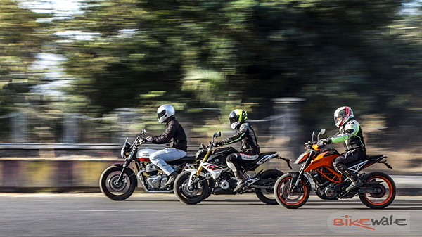 Royal Enfield Interceptor 650 Vs Bmw G310r Vs Ktm 390 Duke