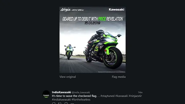 2019 Kawasaki Ninja ZX-6R to be launched in India tomorrow - BikeWale