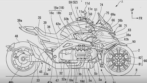 Honda Receives Patent For NeoWing Three-wheeled Bike - BikeWale