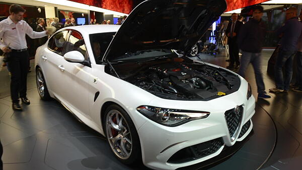 Photo gallery: Alfa Romeo Giulia at Frankfurt Motor Show - CarWale