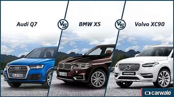 Audi Q7 Vs Volvo Xc90 Bmw X5 Spec Comparison Carwale Audi India Has Finally Introduced Us All To An New Generation Of The Q7 And While This 2017 Model Is Leagues Better Than What It Replaces