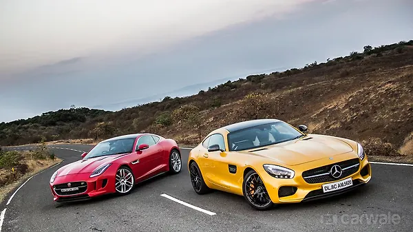 Jaguar F Type R Vs Mercedes Amg Gt S Carwale