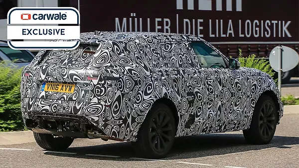 Range Rover Sport Coupe spied on test - CarWale