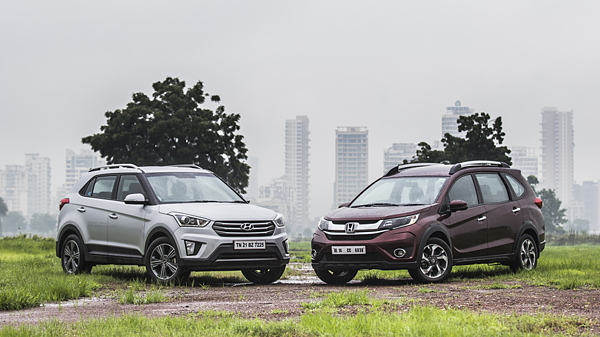 Hyundai Creta Vs Honda BR-V Petrol A/T Comparo - CarWale