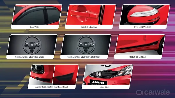 Top 3 accessories for the 2016 Honda Brio - CarWale