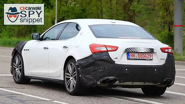 Maserati working on updating its Ghibli range with
