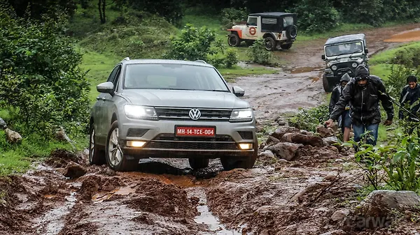 off road day 2017 vw tiguan review carwale