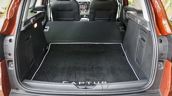 Boot Capacity Of Renault Captur