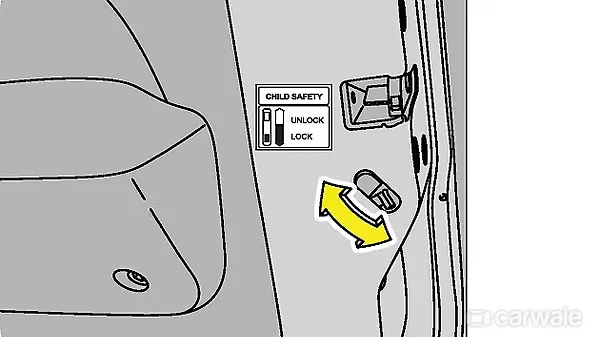 Children S Day Special Child Safety Features In Cars Carwale When Ferrying Around Small Children It Is Advisable To Have An Automatic Door Lock In The Car This Will Prevent Risk Of Accidentally Opening Doors