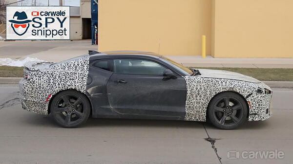 2019 Chevrolet Camaro spied with a six-speed manual transmission - CarWale