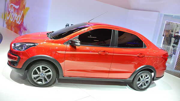 Ford Aspire Cross Subcompact Sedan Showcased As Ka Urban Warrior Concept In  Brazil