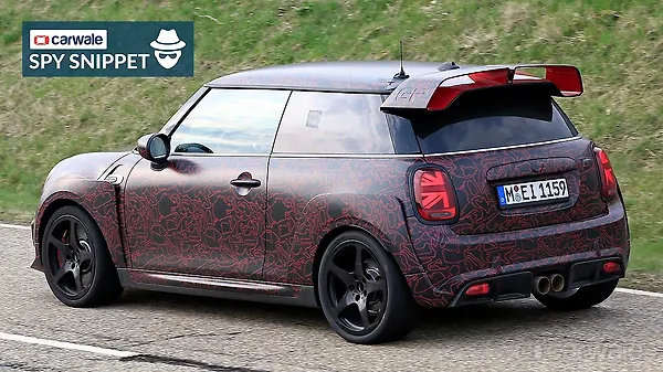 2020 Mini John Cooper Works Gp Spied Testing Carwale
