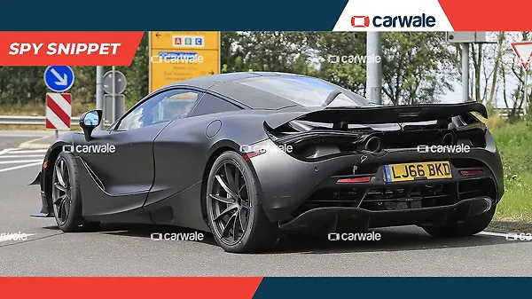 Mclaren 750lt Spotted Testing Completely Uncamouflaged Carwale