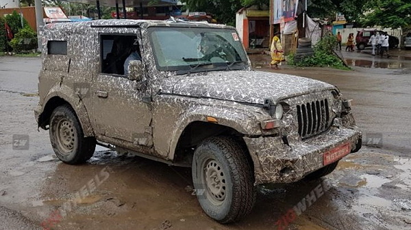 New Mahindra Thar Spotted Yet Again Ahead Of Its India