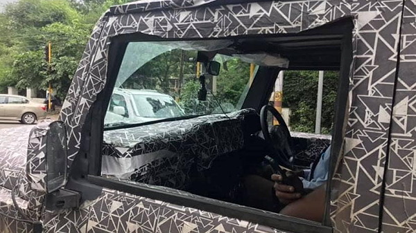 New Gen Mahindra Thar Spotted Testing As Launch Nears Carwale