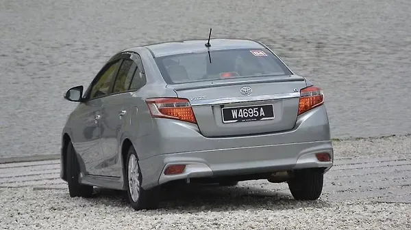 Toyota Vios Rear view Toyota Vios Rear view