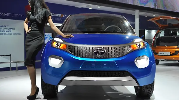 Tata Nexon Front view Tata Nexon Front view
