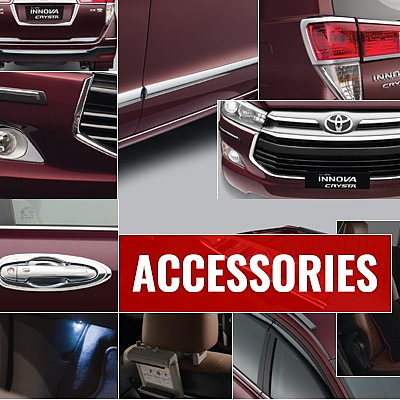 innova crysta accessories images