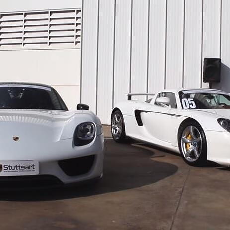 Watch Porsche'S 918 Spyder Leave Its Ancestor In The Dust In A Drag Race -  Carwale