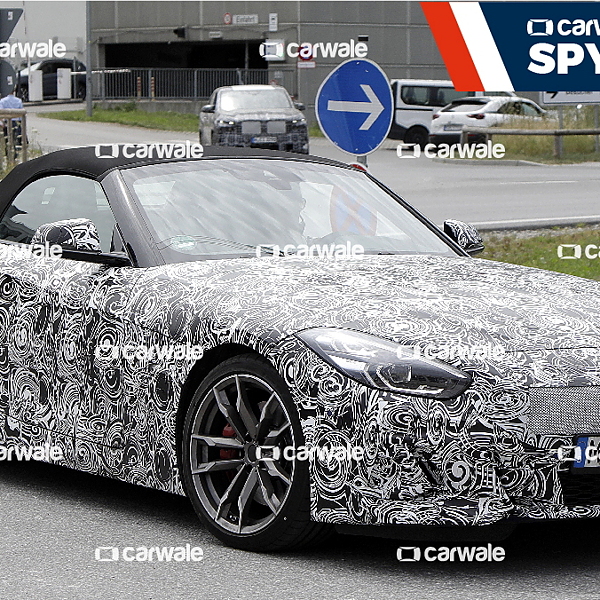 BMW Z4 facelift commences testing with minimal changes - CarWale