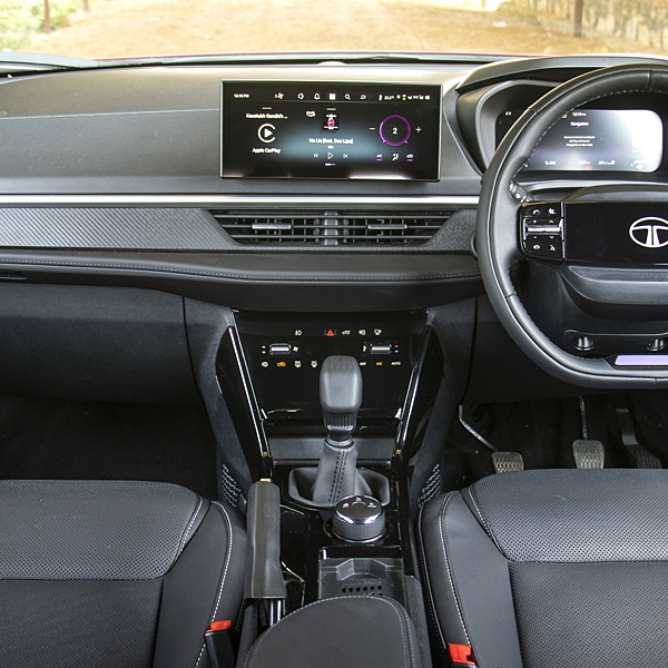 Tata nexon store electric interior