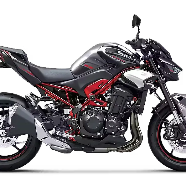 Kawasaki タンク 黒/ピンク Kawasaki Z900 deco kit - Line Violet - Motorcycle Deco Kit Shop