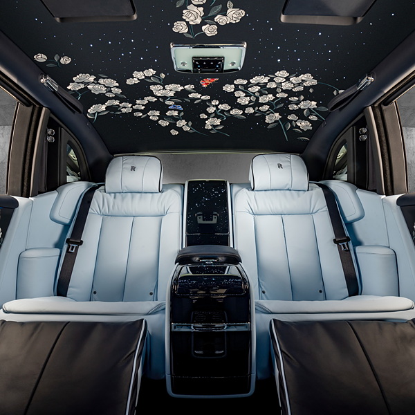 Bespoke Rolls-Royce Phantom Platino Has Seats Made From Bamboo