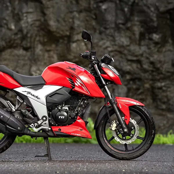 On Road Price Tvs Apache Rtr 160 4v Red 4v Bike Apache Rtr Red