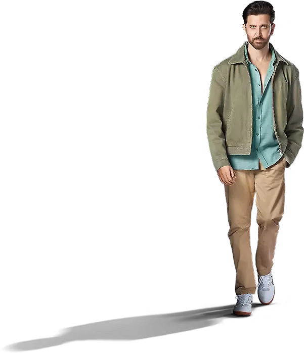 Person featured in the advertisement