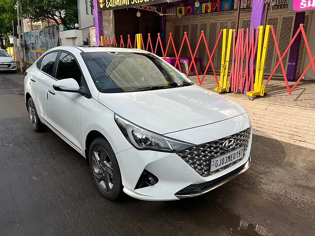 Used 2021 Hyundai Verna SX 1 5 VTVT IVT For Sale In Rajkot At Rs 12 00 000 CarWale