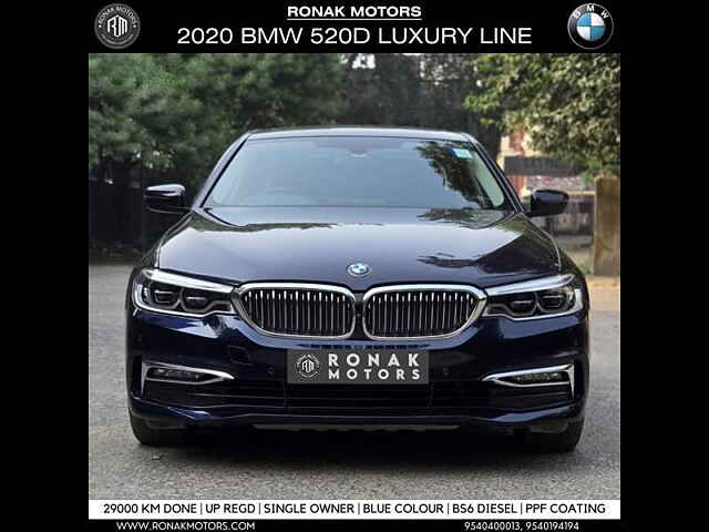 Second Hand BMW 5 Series [2017-2021] 520d Luxury Line [2017-2019] in Chandigarh