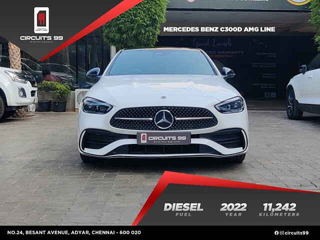 Second Hand Mercedes-Benz C-Class [2018-2022] C 300d AMG line in Chennai
